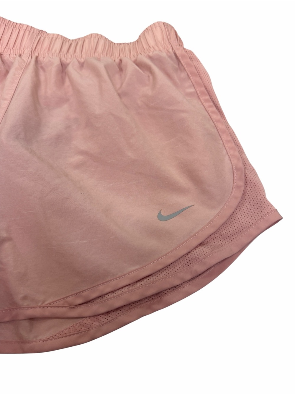 Nike Light Pink Women's Athletic Running Shorts - Picture 2 of 5